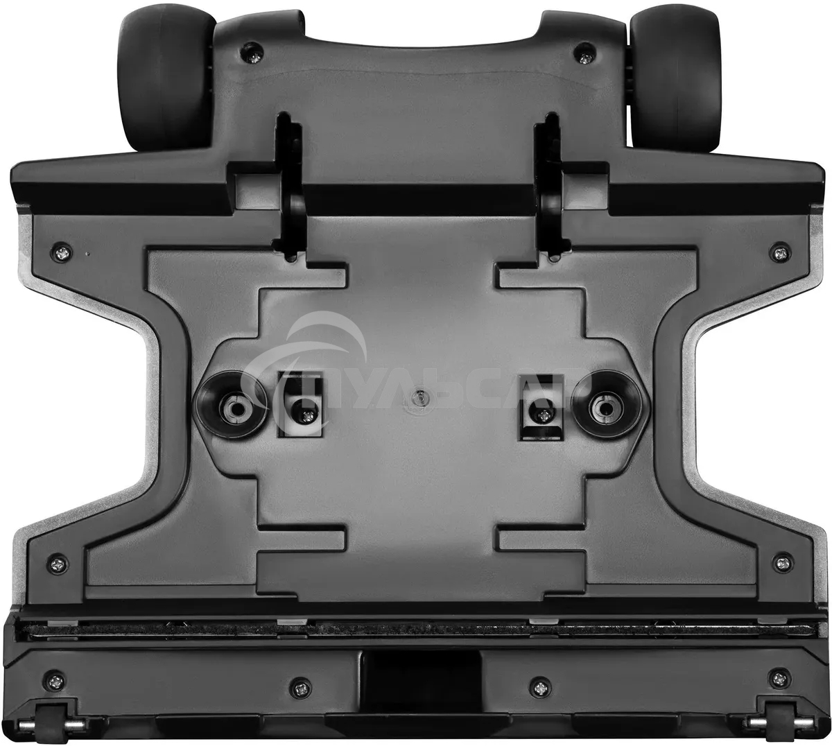 Пылесос паровой вертикальный Starwind SSV9550 темно-серый/голубой (черный/синий), питание от сети, 120 Вт, уборка влажная/паром/сухая, пылесборник 0.5 л