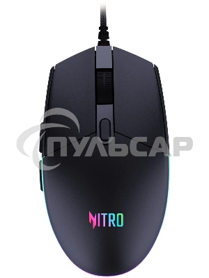 Мышь проводная Acer Nitro OMW400 черный, 6400 dpi, USB, кнопки - 6