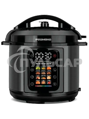 Мультиварка Redmond MP-111 черный, 6 л, 1000 Вт, управление - сенсор, программ - 14