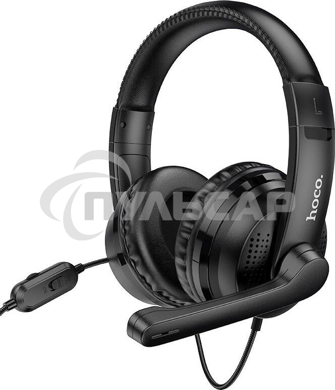 Гарнитура проводная HOCO (6931474741615) W103 MAGIC TOUR черный