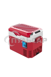 Холодильник автомобильный бордовый Бирюса НС-30P3
