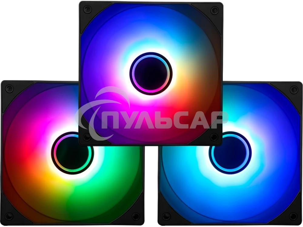 Комплект вентиляторов для корпуса Thermalright Fan TL-C12B-S V3 X3 ARGB 120мм/ 3 pack/ PWM/ S-FDB Bearing