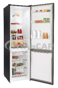 Холодильник Nordfrost RFC 390D NFXd темная нержавеющая сталь двухкамерный 240/95л морозилка снизу