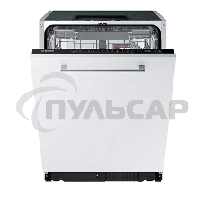 Встраиваемая посудомоечная машина Samsung DW60A6092BB/WT, черный, 59.8 см, 14 компл., 46 дБ, класс A