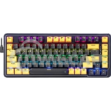 Игровая клавиатура REDRAGON ELF черно-желтая (USB, Redragon+Melt Gold, 82 кл ., RGB) Игровая клавиатура REDRAGON ELF черно-желтая (USB, Redragon+Melt Gold, 82 кл ., RGB)