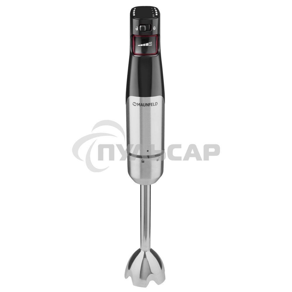Блендер погружной Maunfeld MF-123SB PRO черный, 1000 Вт