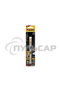 Сверло спиральное по металлу Denzel 10 x 133мм, Р6М5, Golden Tip, многогранная заточка