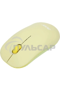 Мышь беспроводная Acer OMR205 зеленый/желтый, 1200 dpi, радиоканал, USB, кнопки - 3