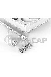 Комплект вентиляторов для корпуса ID-Cooling AF-125-W TRIO белый, 120 мм, 2000 об/мин, 29.85 дБ, 4 pin