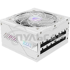 Блок питания Gigabyte ATX 1000W GP-AE1000PM PG5 ICE Gen.5 80 PLUS platinum (20+4pin) APFC 120мм fan 16xSATA Cab Manag RTL