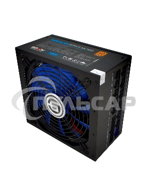 Блок питания Ginzzu MC800, 800Вт, 80 PLUS Bronze, 140мм, модульный, черный