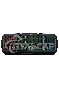 Клавиатура проводная игровая Qumo Excalibur K67, проводная, 104, встроенные радужная подсветка