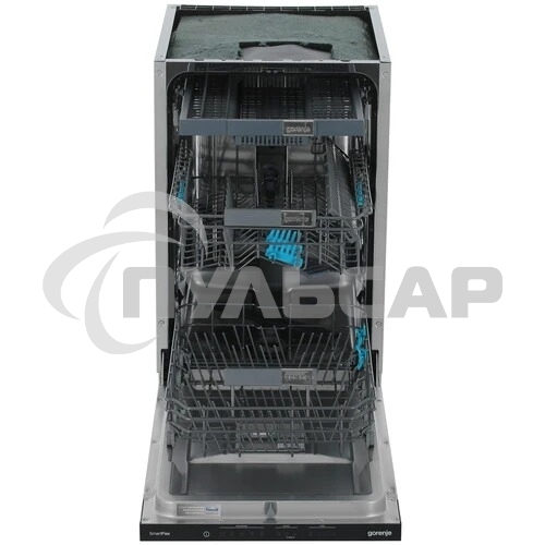 Встраиваемая посудомоечная машина Gorenje GV572D10, черный, 44.8 см, 11 компл., 44 дБ, класс A+++