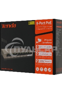 Коммутатор Tenda TEF1110P-8-102W 8PORT 100M 8POE