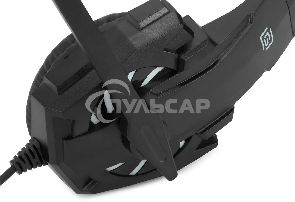 Наушники с микрофоном Оклик HS-L355G черный 1.8м мониторные оголовье (1939807)