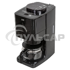 Кофеварка капельная JVC JK-CF37 черный, зерновой/молотый, 0.6 л, 730 Вт