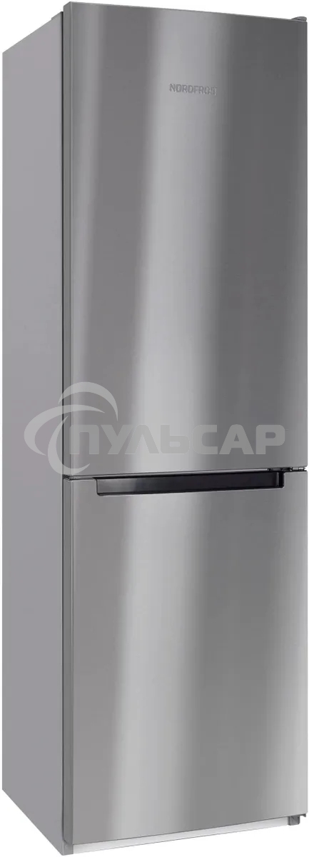 Холодильник Nordfrost NRB 162NF X нержавеющая сталь двухкамерный 205/105 л морозилка снизу