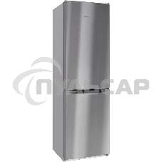 Холодильник Nordfrost NRB 162NF X нержавеющая сталь двухкамерный 205/105 л морозилка снизу