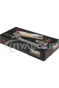 Клавиатура проводная REDRAGON Fizz RU,Rainbow,бежевый/желтый,red свитч