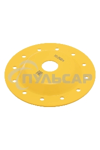 Чашка твердосплавная зачистная Denzel 125 мм, плоская, крупное зерно #8