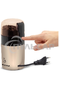 Кофемолка Zigmund & Shtain ZCG-08 150 Вт, 40 г, коричневый