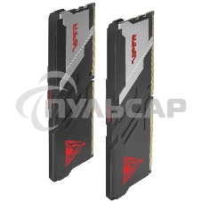 Оперативная память Patriot Memory Viper Venom, DDR5, 48Gb (2x24GB), 6000 MHz, CL30, DIMM, с радиатором, черный