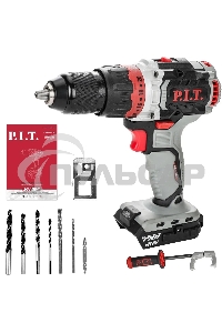 Дрель ударная P.I.T. PSB20H-13C патрон:быстрозажимной реверс