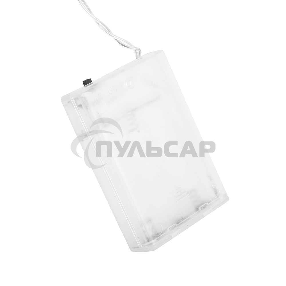 Гирлянда светод. Funray Прищепки, SE-CLIPS-315WW, 3*АА, 3м, 15LED,теплый белый, прозр шнур 0,5м