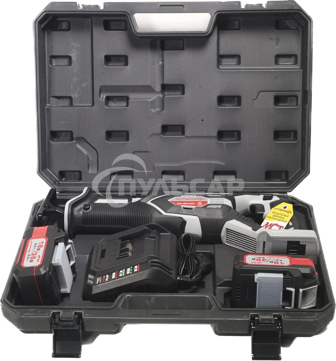 Сабельная пила Интерскол НПА-200/36В аккум. 3000ход/мин ДА (833.2.2.70)