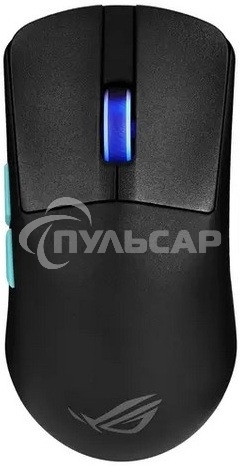 Мышь беспроводная/проводная ASUS ROG Harpe Ace Aim Lab Edition черный, 36000 dpi, радиоканал, Bluetooth, USB, кнопки - 5