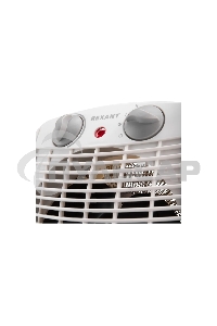 Тепловентилятор Rexant 60-0033, белый, 2000 Вт, 20 м2, термостат