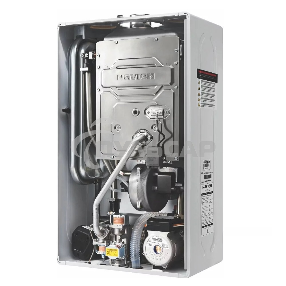 Котел газовый камера закрытая Navien Deluxe S-13k, 2-ух контр, 13 квт, коаксиальный