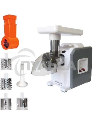 Мясорубка электрическая Аксион М43.03 белый/Серый