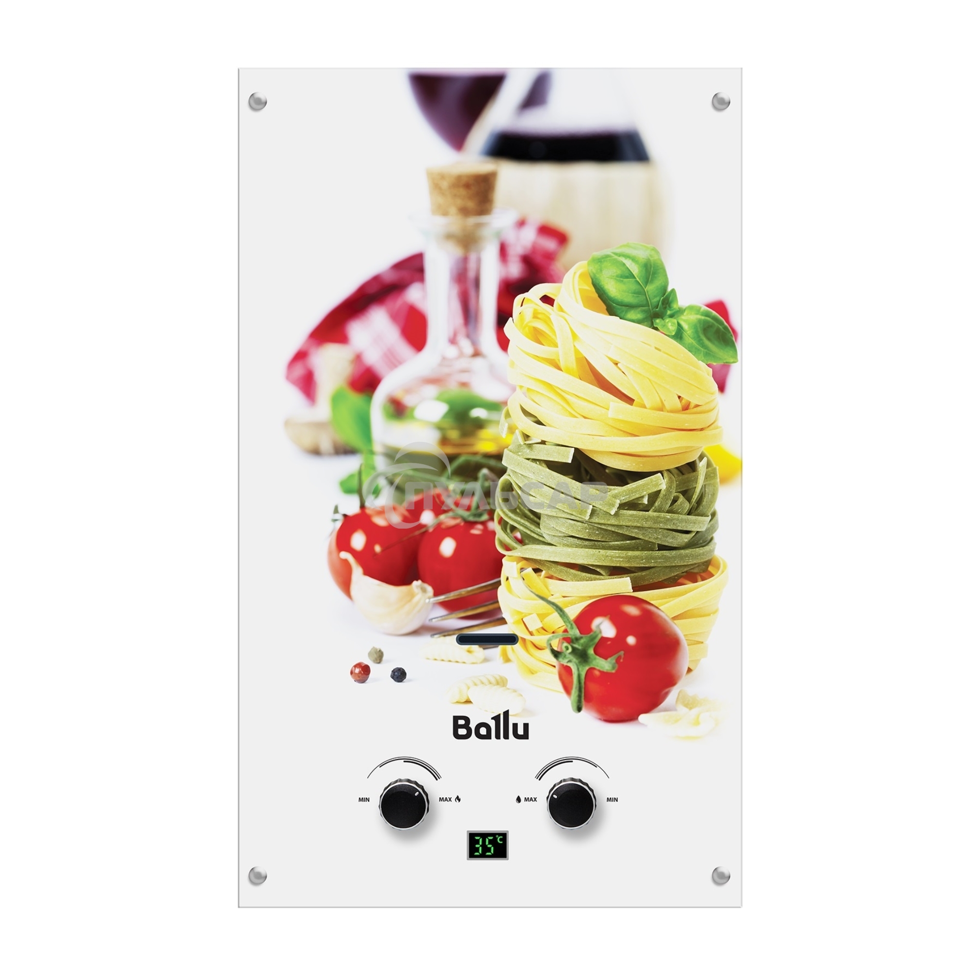 Колонка газовая Ballu GWH 10 Fiery Glass Pasta