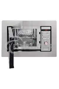 Микроволновая печь встраиваемая Hansa AMM20BEIH нержавеющая сталь, 20 л, 800 Вт, переключатели - кнопки/поворотный механизм