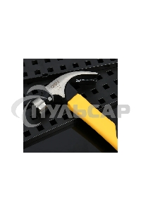 Молоток-гвоздодер Deli DL5002F 450 гр магнит, противоскользящий боек, фиберглассовая рукоять