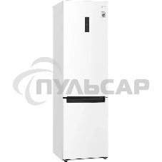 Холодильник LG GA-B509LQYL белый двухкамерный 277/107л морозилка снизу, No Frost