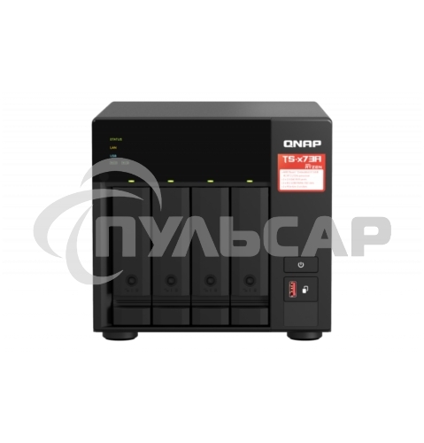 Сетевое хранилище NAS Qnap TS-473A-8G 4-bay Ryzen V1500B