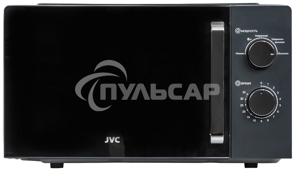 Микроволновая печь JVC JK-MW148M графит, 20 л, 700 Вт, переключатели - поворотный механизм