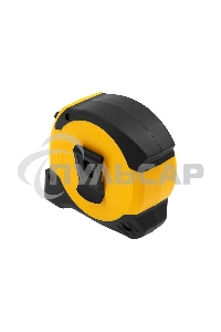 Рулетка 8м х 25мм, двухкомп. корпус, магнитный обрезиненный зацеп Denzel