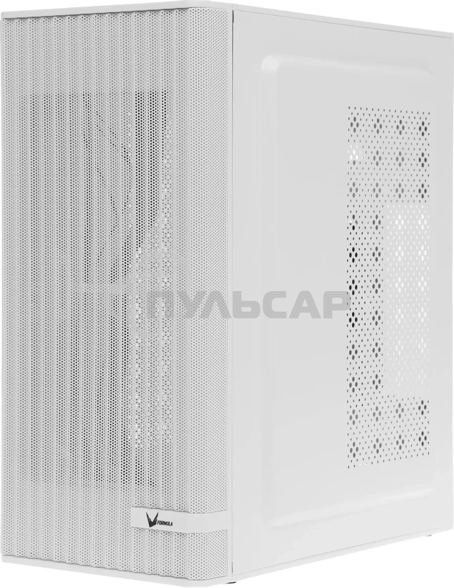 Компьютерный корпус AeroCool / Formula Air Mesh G1 белый без БП mATX 1x80мм 2xUSB 2.0 1xUSB3.1 audio bott PSU