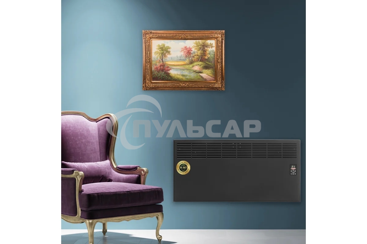 Электрический конвектор iVigo EPK4590E20 2000 Вт Черный матовый