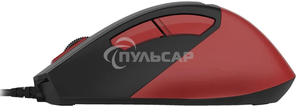 Мышь проводная A4Tech Fstyler FM45S Air красный/черный, 2400 dpi, USB, кнопки - 7