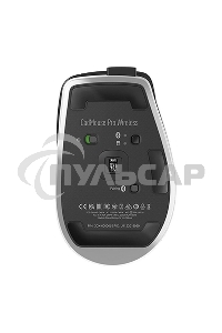 Мышь беспроводная/проводная 3Dconnexion CadMouse Pro Wireless, RTL, Right hand (341450) (3DX-700116) черный, 7200 dpi, радиоканал, Bluetooth, USB, кнопки - 7