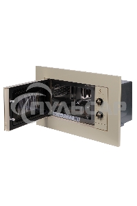 Микроволновая печь встраиваемая Lex BIMO 20.04 IV слоновая кость, 20 л, 700 Вт, переключатели - поворотный механизм