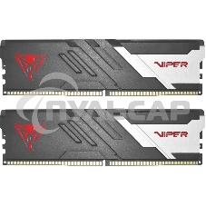 Оперативная память Patriot Memory Viper Venom, DDR5, 48Gb (2x24GB), 6000 MHz, CL30, DIMM, с радиатором, черный
