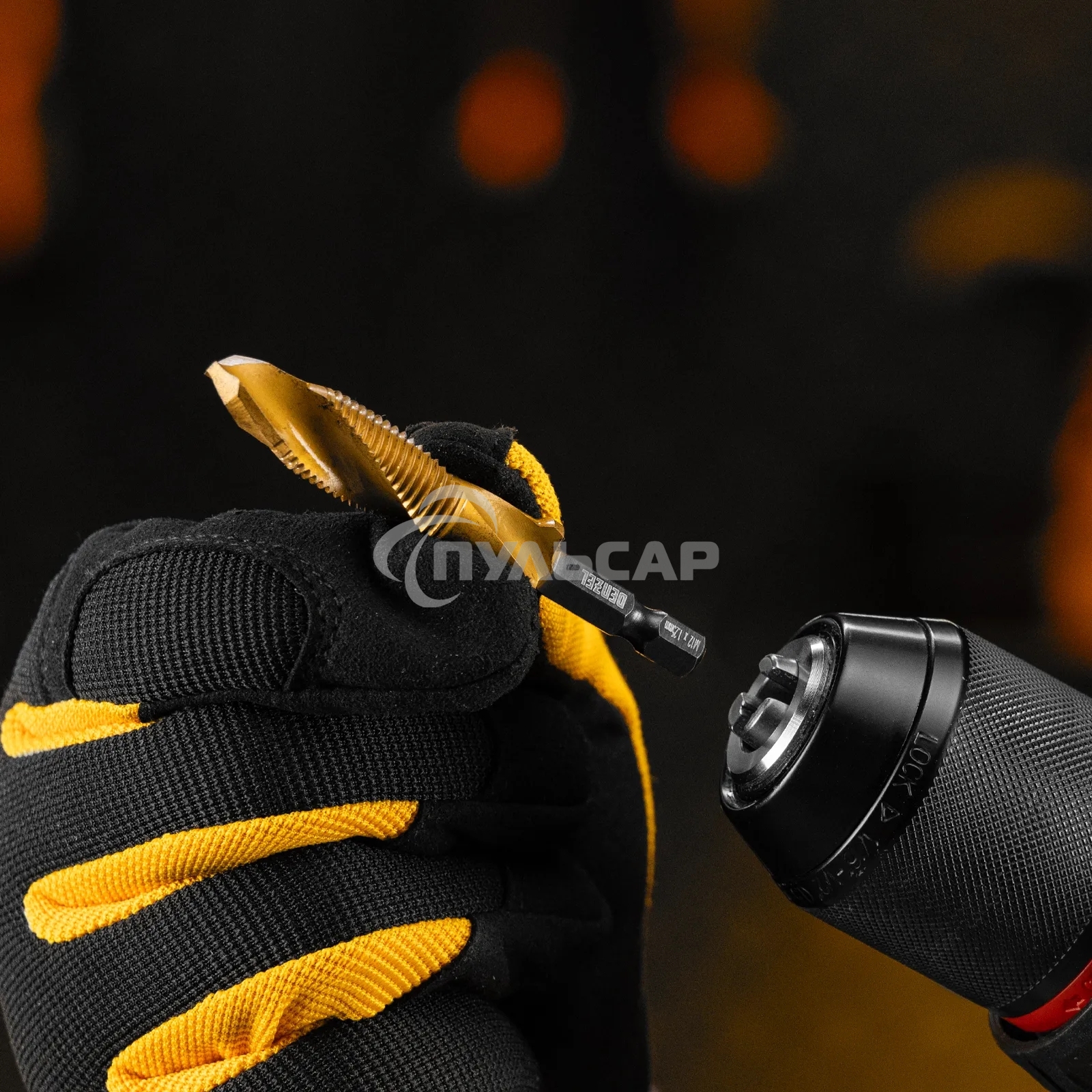 Сверло-метчик Denzel М12 х 1,25 мм, Р6М5