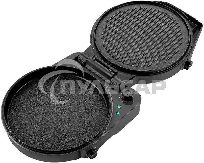 Пиццамейкер Kitfort КТ-4637 1800Вт серый/черный