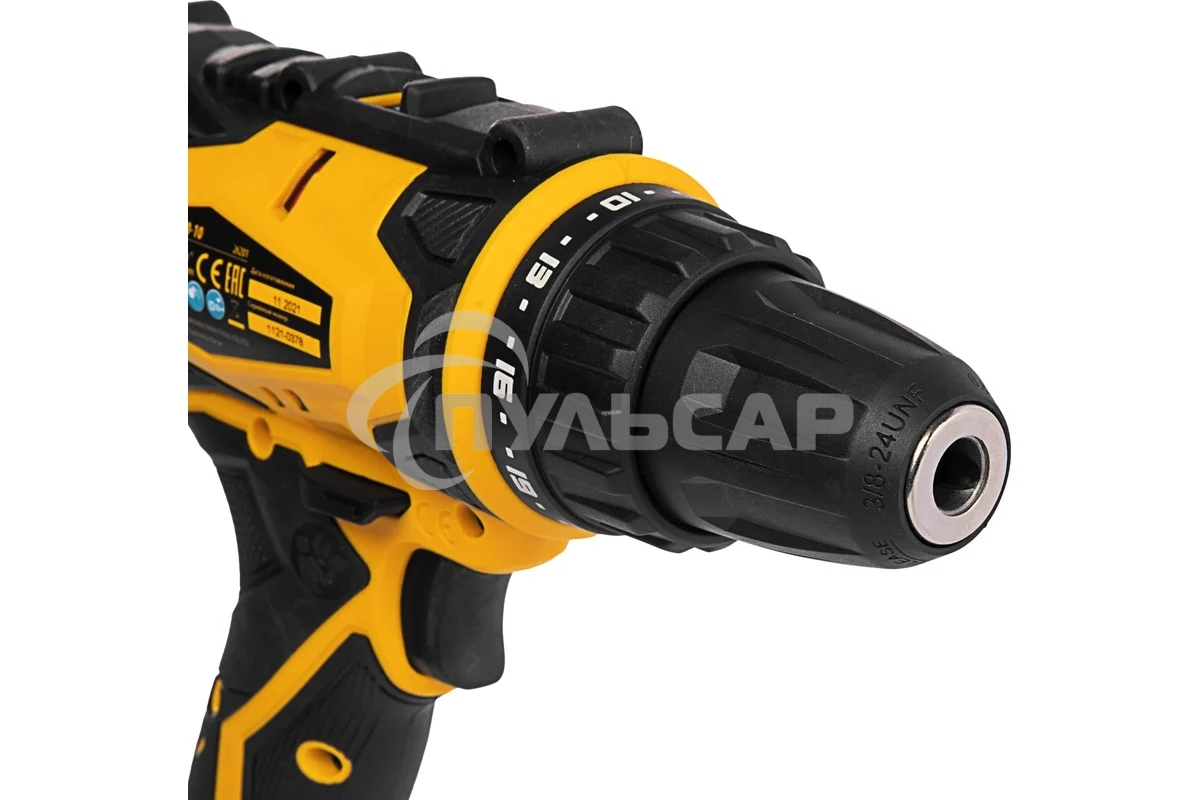 Дрель-шуруповерт Denzel SD-300-10, Сетевая, 300Вт