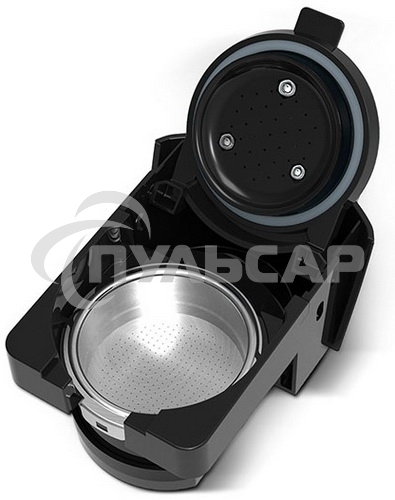 Кофеварка комбинированная BQ CM3000 черный/белый, исп. кофе - молотый, капсулы Nespresso/Dolce Gusto, 0.6 л, 1450 Вт, 19 бар